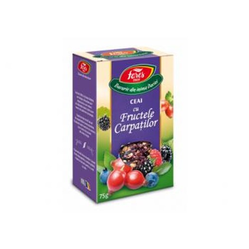 Ceai Fructele Carpatilor 75gr Fares vitamix.ro imagine noua reduceri 2022