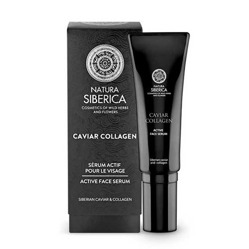 Ser activ pentru fata, Caviar Collagen, 30ml, Natura Siberica