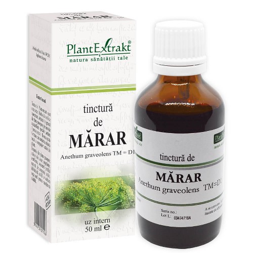 Tinctura Marar 50ml PlantExtrakt vitamix.ro imagine noua reduceri 2022