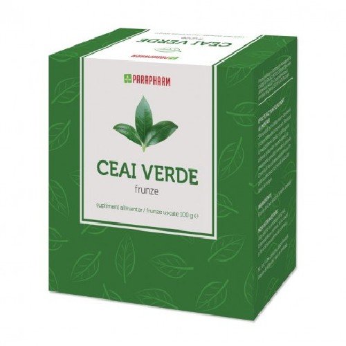 Ceai Verde 100gr Parapharm vitamix.ro imagine noua reduceri 2022