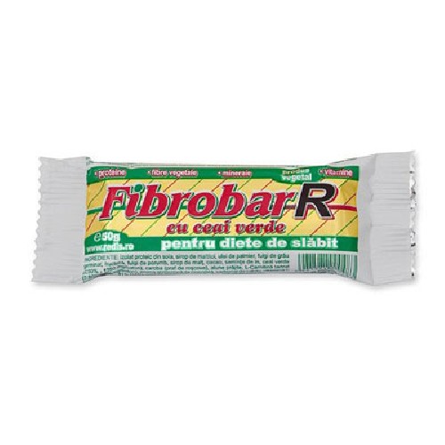 Fibrobar Baton Slabit Ceai Verde Redis 50gr vitamix.ro