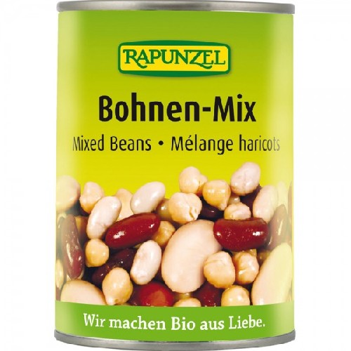 Fasole Mixta in Doza Eco 400G Rapunzel