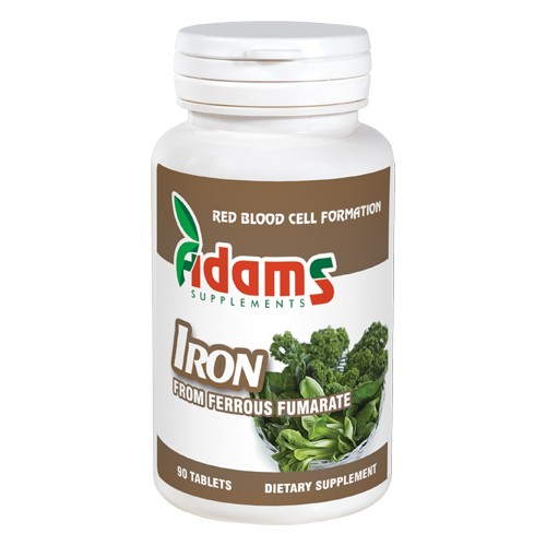 Fier 14mg 90tablete Adams Supplements vitamix.ro