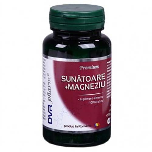 Sunatoare + Magneziu 60 cps DVR Pharma vitamix poza