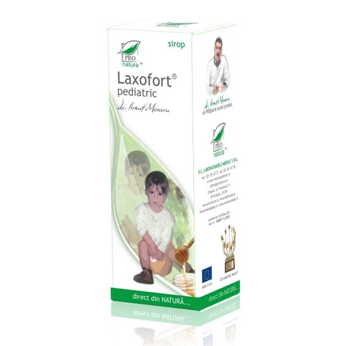 Laxofort Pediatric 100ml Sirop Pro Natura vitamix.ro