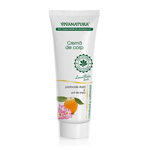 Crema de Corp Portocale si Unt de Shea 250ml Viva Natura