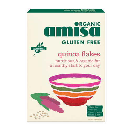 Fulgi de Quinoa Bio 400gr Amisa