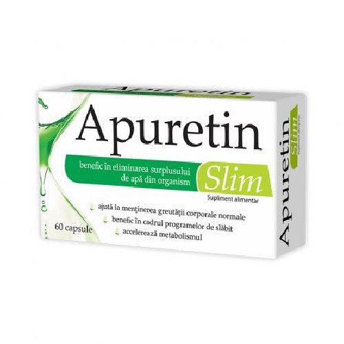 Apuretin Slim, 60cps, Zdrovit vitamix.ro