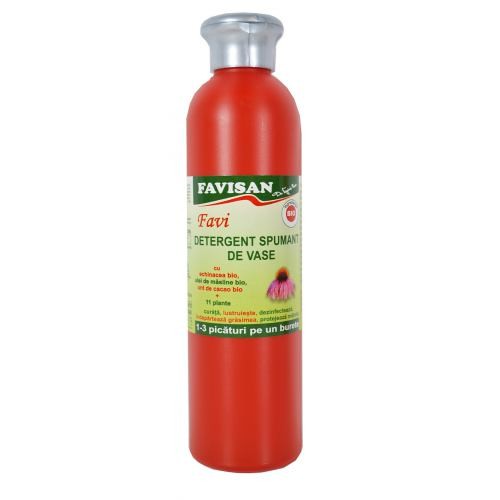Detergent Spumant de Vase 250ml Favisan imagine produs la reducere