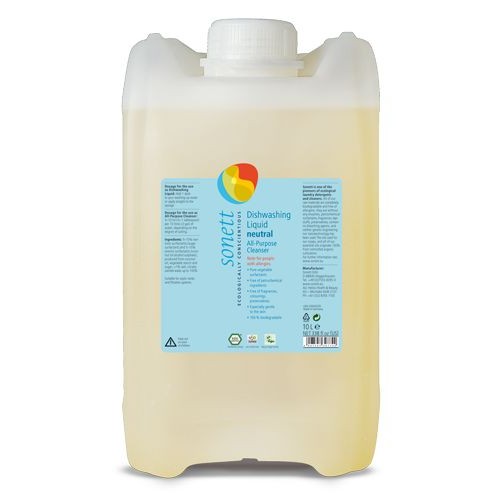 Detergent Ecologic pentru Spalat Vase -Neutru 10l Sonett imagine produs la reducere