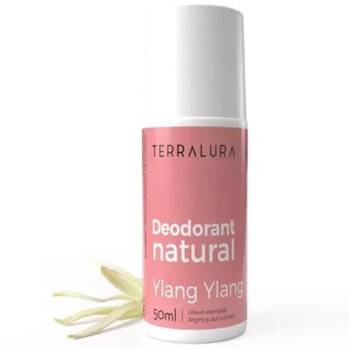 Deodorant Roll-On Natural, Ylang Ylang, 50ml, Terra Lura