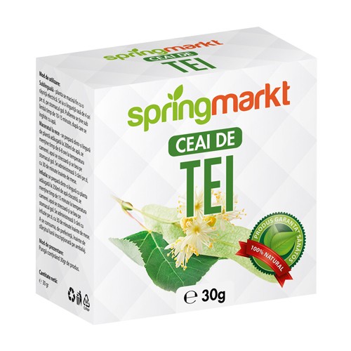 Ceai Tei Flori 30gr springmarkt vitamix.ro
