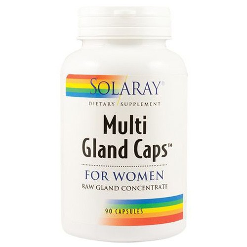 Multi Gland Caps for Woman 90cps Solaray imagine produs la reducere