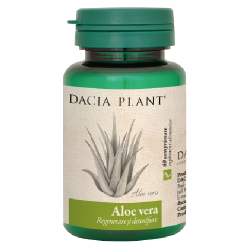 Aloe Vera 60cpr Dacia Plant vitamix.ro