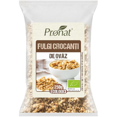 Fulgi Crocanti Ovaz Eco, 250g, Pronat