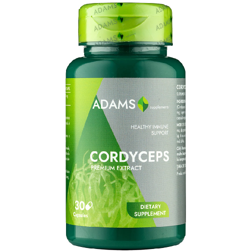 Cordyceps - Ciuperca Tibetana, 30cps, Adams