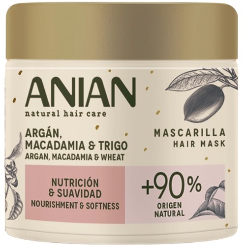 Masca de par cu Argan & Macadamia, 350ml, Anian