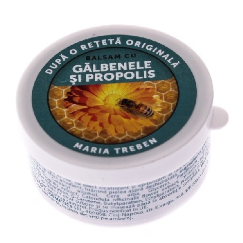 Balsam cu Galbenele si Propolis 30ml Transvital