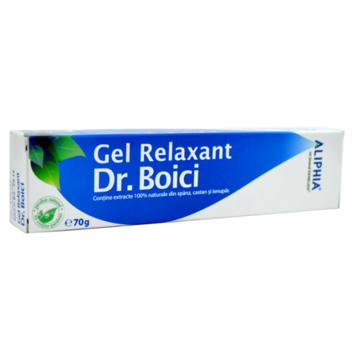 Gel Relaxant Spanz, Castan si Ienupar, Dr.Boici 70g, Exhelios