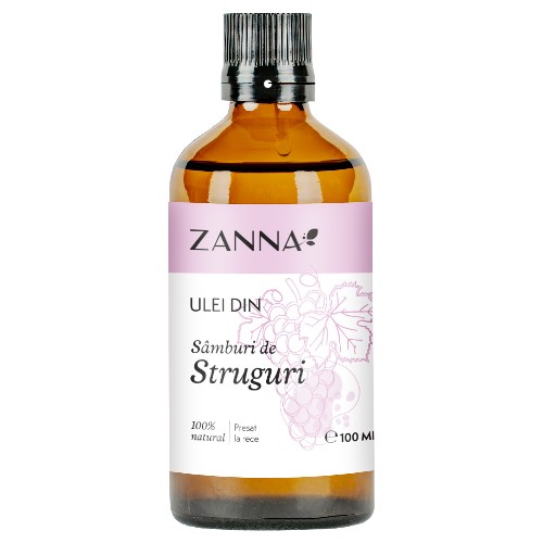 Ulei din samburi de Struguri, 100ml, Zanna