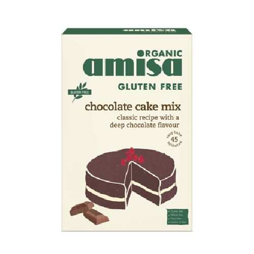 Mix pentru Tort cu Ciocolata Fara Gluten Bio 400gr Amisa imagine produs la reducere