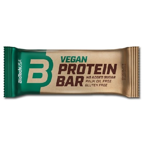 Vegan Bar Chocolate, 50gr, Biotech USA vitamix.ro imagine noua reduceri 2022
