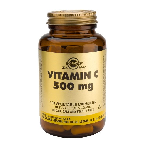 Vitamina C 500mg 100cps Solgar imagine produs la reducere