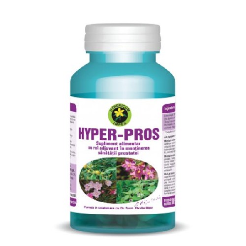 Hyper-Pros 60cps Hypericum vitamix poza