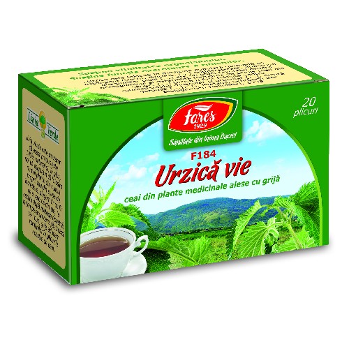 Ceai Urzica Vie 20plicuri Fares vitamix.ro imagine noua reduceri 2022