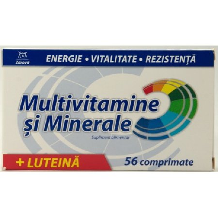 Multivitamine si Minerale Zdrovit 56cpr imagine produs la reducere