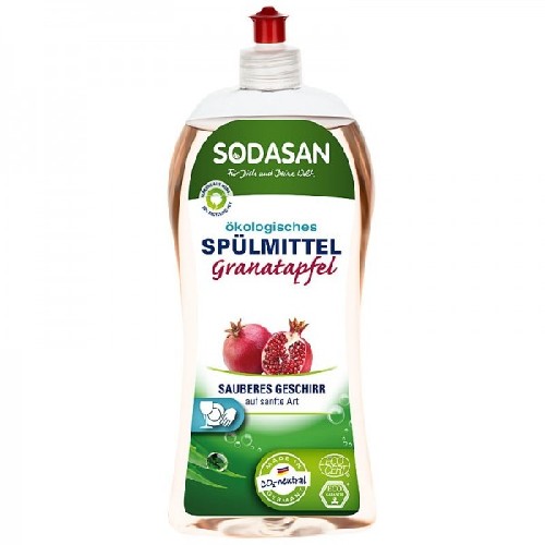 Detergent pentru Vase Lichid Bio Rodie 1l Sodasan imagine produs la reducere