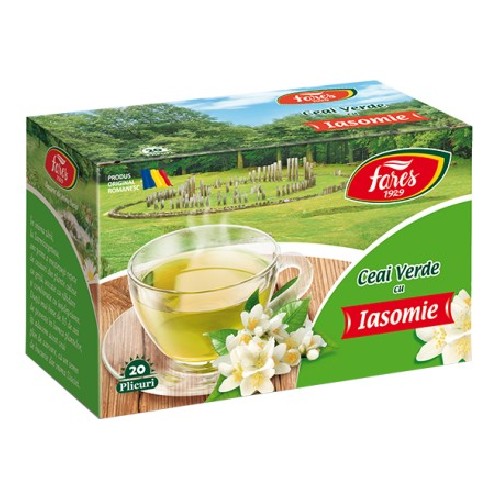 Ceai Verde cu Iasomie 20dz Fares vitamix.ro imagine noua reduceri 2022