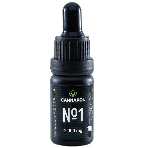 Ulei canabis CBD Cannapol No.1 20%, 10g vitamix.ro