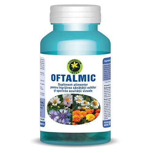 Oftalmic 60cps Hypericum vitamix poza