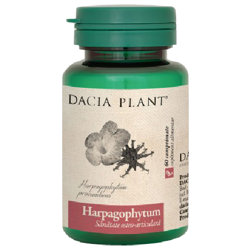 Harpagophytum (Gheara Diavolului) 60cpr Dacia Plant vitamix.ro