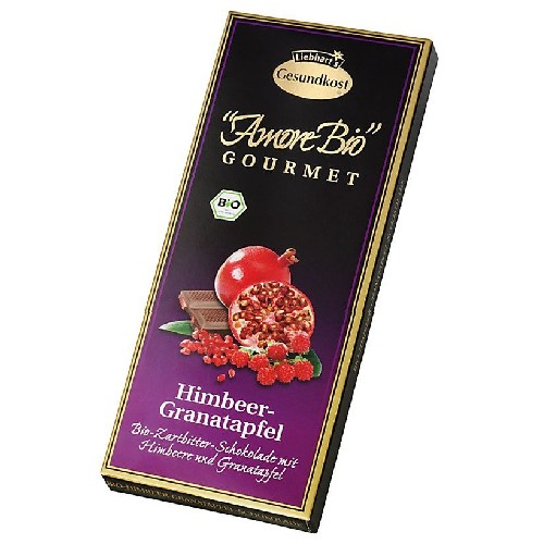 Ciocolata Amaruie cu Zmeura si Rodie Eco, 100gr, Pronat vitamix.ro