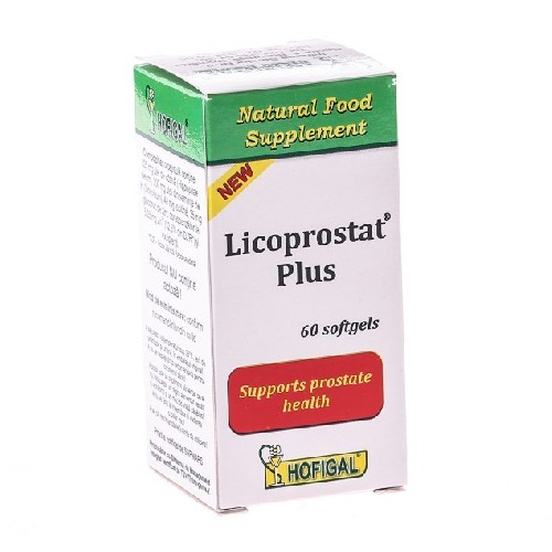 Licoprostat Plus 60cps moi Hofigal vitamix poza