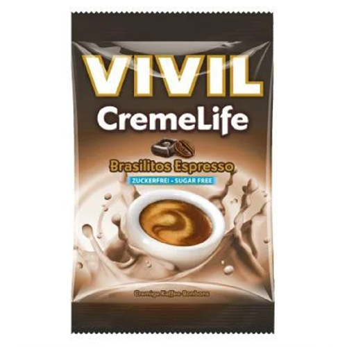 Creme Life Classic cu Brasilitos Espresso fara Zahar 90gr Vivil