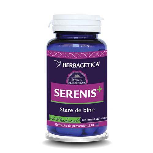 Serenis + Herbagetica 30cps vitamix poza