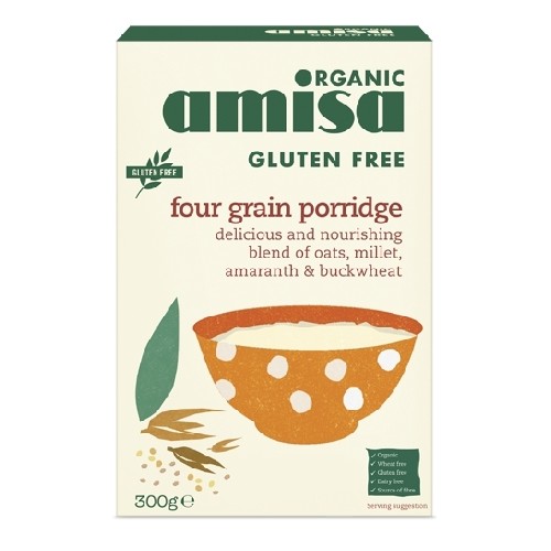 Porridge din 4 Cereale (Ovaz, Mei, Amaranth, Hrisca) Fara Gluten