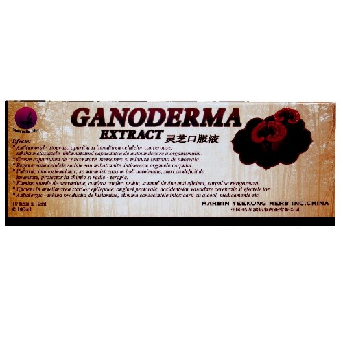 Extract de Ganoderma 10fiolex10ml Naturalia Diet imgine