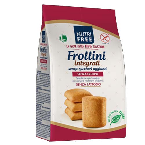 Biscuiti Frollini Integrali, 250gr, NutriFree