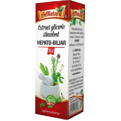 Extract Gliceric Hepato-biliar 50ml Adserv