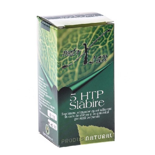 5-HTP Slabire 60cps Hypericum vitamix.ro