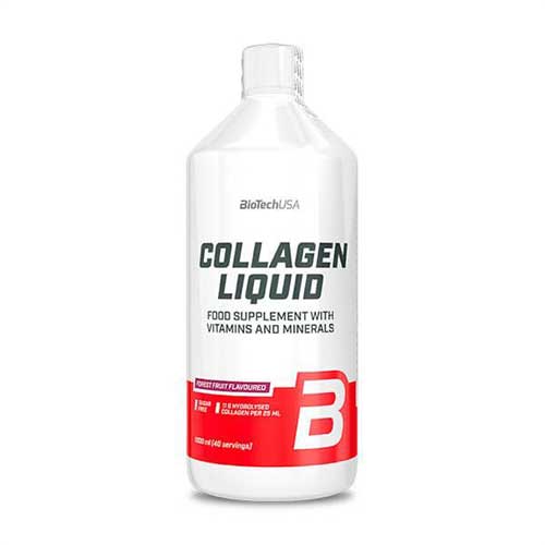 Collagen Liquid, 1000ml, Forest fruit, BiotechUSA