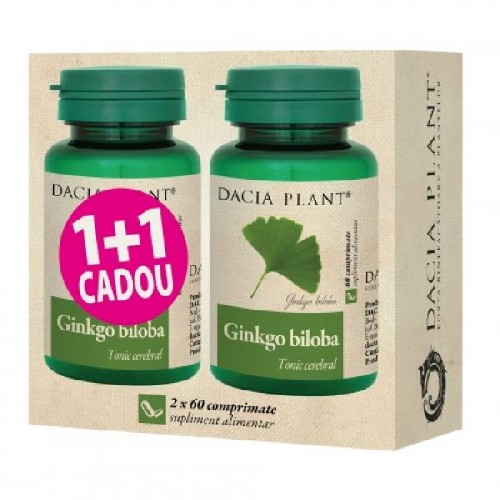 Ginkgo Biloba 1+1 Gratis Dacia Plant