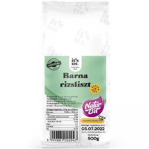 Faina Orez Brun fara Gluten 500g It`s Us