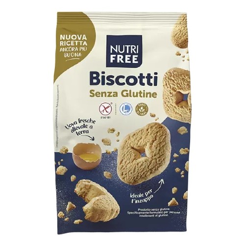Biscuiti fara gluten Biscotti, 300g, Nutrifree