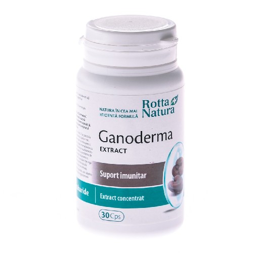 Ganoderma Extract 30cps Rotta Natura vitamix.ro