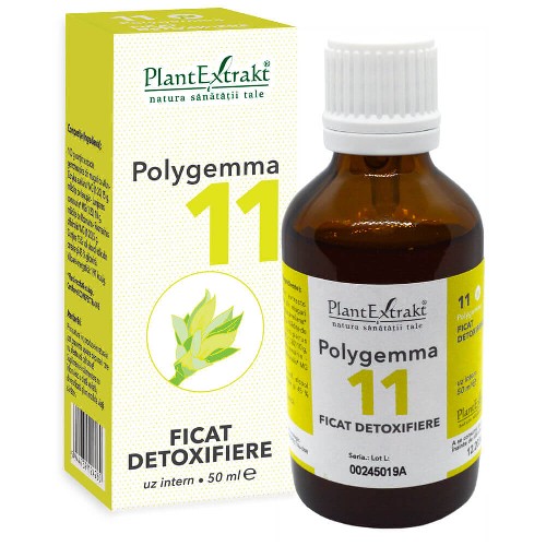 Polygemma 11 -Ficat Detoxifiere- 50ml Plantextrakt vitamix.ro